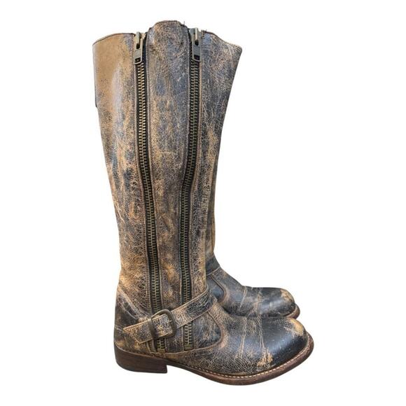 Bed Stu Tango Knee High Riding Boot Women size 9 - Picture 1 of 9